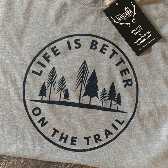 “Life is Better on the Trail” Tee - Picture 2 of 2